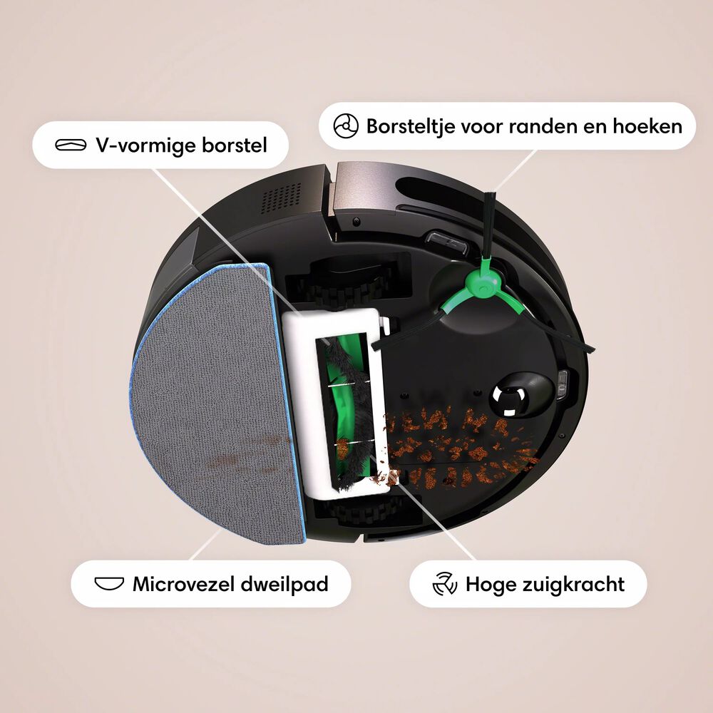 Grondig schoonmaken met ons 4-staps schoonmaaksysteem​